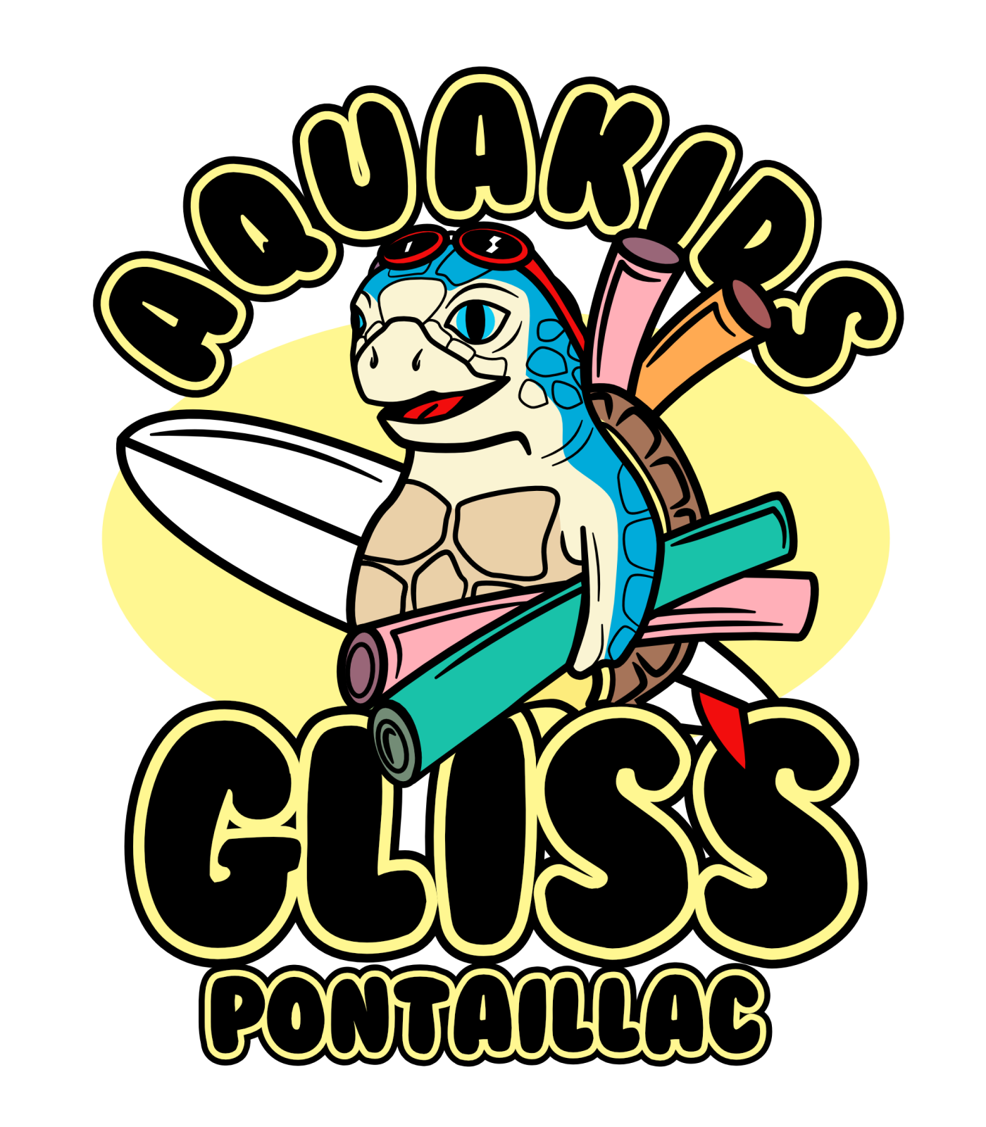 Mascotte AQUAKID'S GLISS