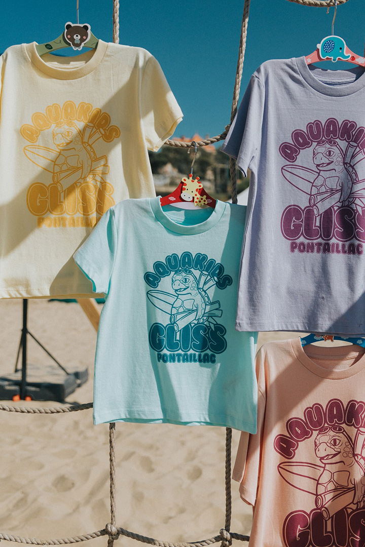 Goodies Tee-shirt : 23,00 € club de plage Aquakid's gliss pontaillac à royan